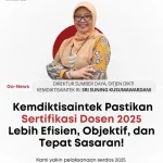 Mendikti Hapus Syarat Serdos 20 JP, Tunjangan Profesi Dosen 2026 Lebih Mudah Dicairkan
