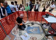 Mosaik Banteng di Milan Mengalami Kerusakan Akibat Ritual Wisatawan