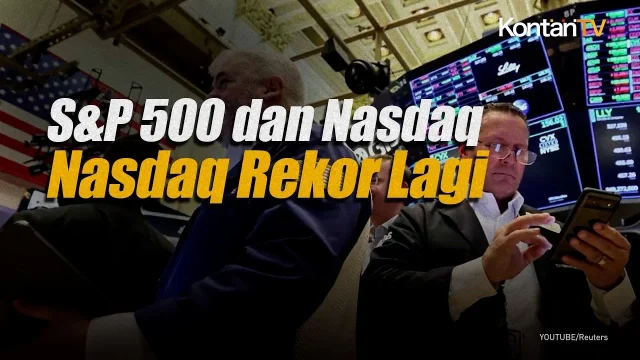Pasar Saham AS Mengalami Kenaikan, Dow dan S&P 500 Mencapai Rekor Baru