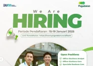 Pegadaian Buka Lowongan Kerja Juni 2026, Talenta IT Bergaji Tinggi