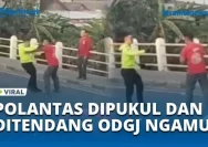 Polisi Antusias Menghadapi ODGJ yang Mengamuk di Wonosobo