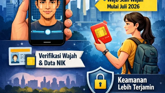 Registrasi Kartu SIM Wajib Face Recognition Mulai 1 Juli 2026: Kemenkominfo