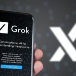 Grok adalah jawaban X untuk serbuan chatbot AI generatif, yang memanfaatkan postingan X untuk menjawab pertanyaan pengguna. Valerio Rosati / Alamy Stock Photo