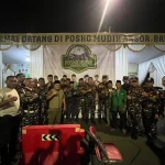 Banser Rembang Distribusikan 120 Paket Beras kepada Fakir Miskin di Posko Mudik