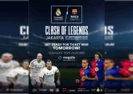 Barcelona Legends vs DRX World Legends: Pertarungan Legendaris di GBK dengan 1.647 Petugas Keamanan