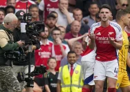 Declan Rice Bakar Semangat Arsenal: Pesan Tiga Kata yang Mengguncang Tim Usai Kekalahan dari Manchester City