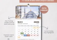 Kalender Ummul Qura: Solusi Penanggalan Modern Arab Saudi dengan Sentuhan Astronomi