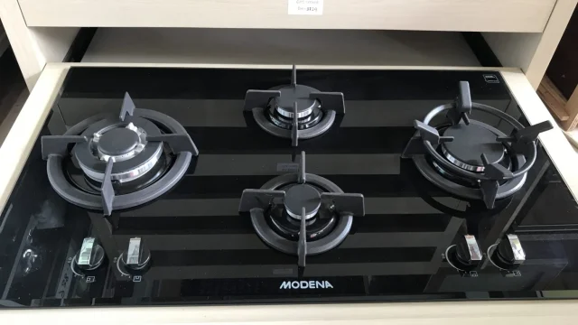 Kompor Gas Tanam MODENA Velvet Series: Tingkatan Api Terlengkap & Teknologi Seamless Mempermudah Masak Presisi