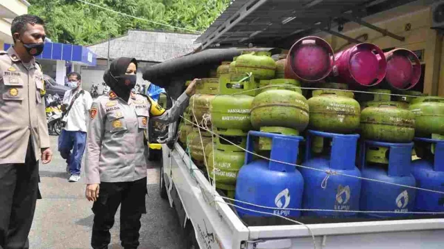 Polres Blora Gagalkan Penyelundupan LPG Subsidi 200 Tabung, Pelaku Dapat Hukuman 6 Tahun Penjara