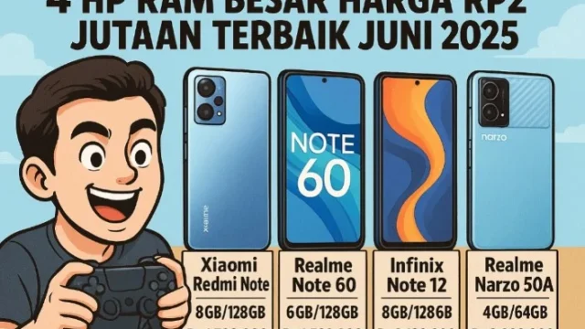 Rekomendasi HP RAM Besar Rp2 Jutaan: Performa Tanpa Lag untuk Pengguna Aktif