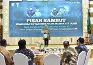 Wali Kota Alfin Sambut Kunjungan Dandenpom Jambi, Perkuat Sinergi Keamanan di Sungai Penuh