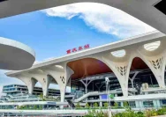 China Luncurkan Stasiun Kereta Api Terbesar di Dunia di Chongqing
