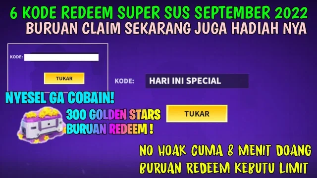 Dapatkan Hadiah Menarik dengan Kode Redeem Super Sus Hari Ini!