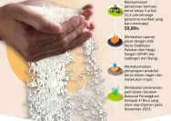 Dolar AS Menguat, Namun Harga Beras Tetap Stabil di Kalimantan