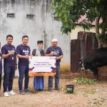 GEM Bagikan Hewan Kurban untuk Warga dan Karyawan di Bahodopi