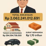 Harta Kekayaan Presiden Prabowo Subianto Mencapai Rp2,066 Triliun