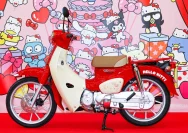 Honda Luncurkan Super Cub Edisi Spesial Hello Kitty, Tampil Imut dan Elegan