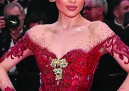Jolene Marie Memukau di Cannes 2026 dengan Kebaya Intan Avantie