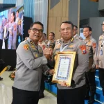 Kapolda Kalsel Raih Penghargaan Terbaik di Rakernis Logistik Polri 2026