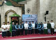 Kapolres Boyolali Lepas Ratusan Jamaah Haji Kloter 57 di Kompleks Masjid Agung