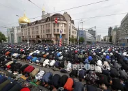 Kehangatan Salat Iduladha WNI di Moskow Meski Dibalut Udara Dingin