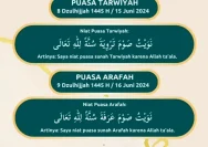 Keutamaan dan Amalan Puasa Tarwiyah yang Wajib Diketahui