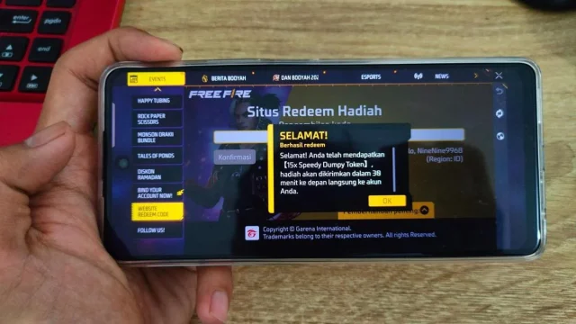 Kode Redeem FF Free Fire Terbaru 10 Mei 2026: Cara Klaim & Item Eksklusif Gratis