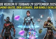 Kode Redeem Free Fire Terbaru 29 Mei 2026: Dapatkan Diamond dan Skin Eksklusif Gratis!