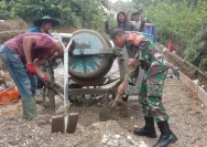 Masyarakat Tabir Ulu Bangun Jalan Sendiri, Wujud Gotong Royong di Jambi