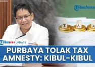 Menteri Keuangan Purbaya Tegaskan: Tak Ada Tax Amnesty Selama Masa Jabatan