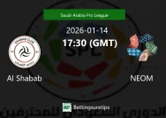 NEOM Mengalahkan Al Shabab dalam Pertarungan Sengit