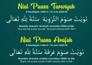 Niat Puasa Tarwiyah 2026: Bacaan Lengkap Arab, Latin, dan Artinya
