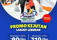Nikmati Sensasi Musim Dingin di Trans Snow World Makassar dengan Promo Menarik