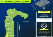 Peringatan Dini Cuaca Sulawesi Selatan: BMKG Makassar Ingatkan Waspada Kilat dan Angin Kencang