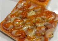 Pizza Mini Roti Tawar Isi Sosis: Camilan Praktis yang Viral di Kalangan Keluarga