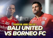 Prediksi Bali United vs Borneo FC: Duel Sengit di Kapten I Wayan Dipta, Persib Bandung Kian Membayang di Puncak Klasemen
