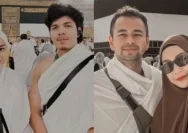 Raffi Ahmad Cium Hajar Aswad dan Doa Syukur di Tanah Suci