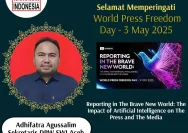 Sertifikat UKW: Ancaman Terhadap Kebebasan Pers di Aceh