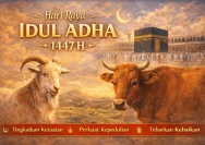 Tasming Hamid Serukan Semangat Berbagi di Hari Raya Idul Adha 1447 Hijriah