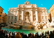 Turis Selandia Baru Ditangkap Setelah Berendam di Air Mancur Trevi Roma
