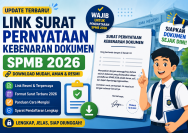 surat pernyataan kebenaran dokumen spmb 2026