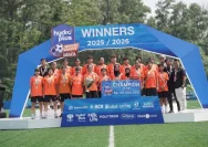 Cipta Cendikia Football Academy dan Putri JP Jakarta U-18 Menjadi Juara HYDROPLUS Soccer League Jakarta 2025/2026