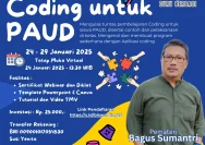 Guru PAUD Jateng Dilatih Coding dan Robotic untuk Membentuk Generasi yang Bijak