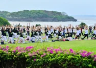 India Gandeng Pemda Bali Ramaikan Hari Yoga Internasional