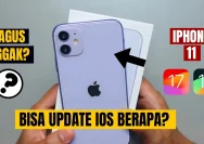 iOS 27 Dapat Di Update di iPhone 11