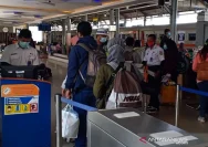 KAI Daop 6 Yogyakarta Catat Rekor Penumpang pada Puncak Arus Balik Libur Panjang