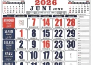 Kalender Juni 2026: Libur Nasional, Long Weekend, dan Hari Penting