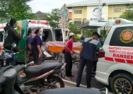 Kecelakaan Ambulans di Depan RSSA: Pengendara Vario Tidak Konsentrasi