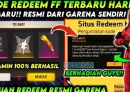 Kode Redeem Free Fire Terbaru Senin 1 Juni 2026, Banjir Hadiah, Segera Klaim Sebelum Hangus