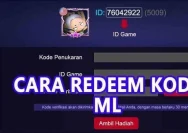 Kode Redeem Mobile Legends 7 Juni 2026: Cara Klaim Hadiah Gratis